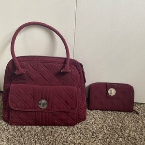 Vera Bradley Purse and Wallet